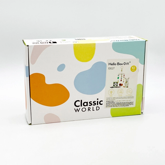 Classic World pastelni dječji set prvih igračaka
