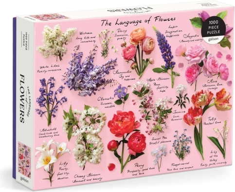 Puzzle Galison Jezik Cvijeća 1000 Dijelova