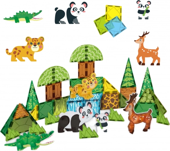 Magnetsko povezivanje za stabilne 3D građevine