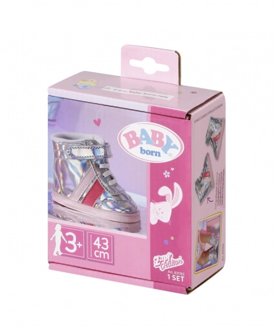 BABY born Holografske sportske cipele za lutke 43 cm