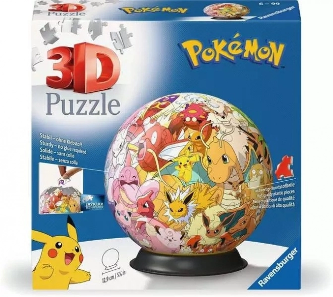 3D slagalica kugla PokéMon