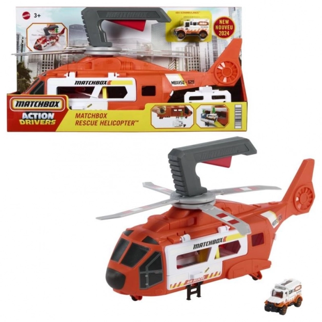 Spasilački helikopter iz paketa Matchbox