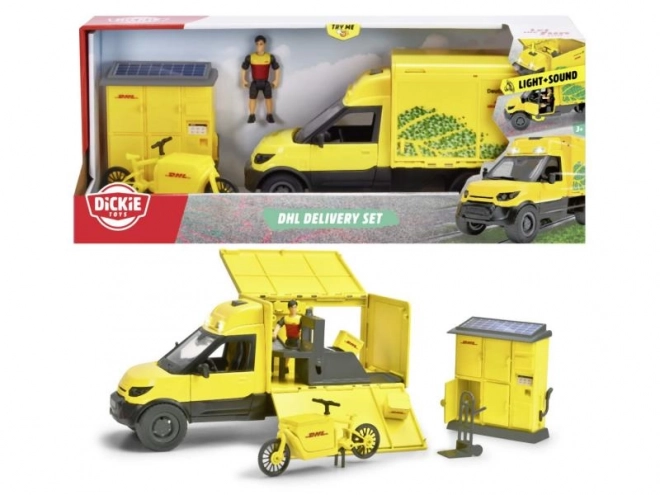 Set s vozilom DHL 25 cm City