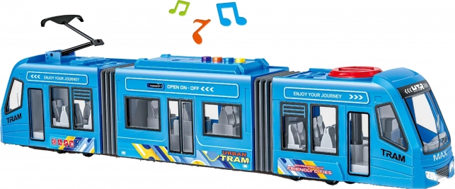Tramvaj na navijanje s efektima 42 cm