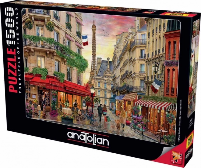 ANATOLIAN Puzzle Kavárna Cafe Eiffel 1500 dijelova