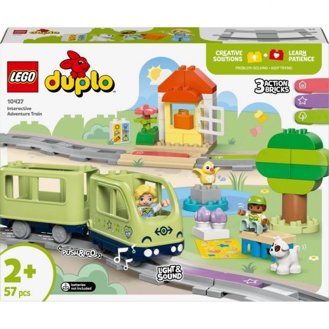 Praznične avanture s interaktivnim vlakom DUPLO