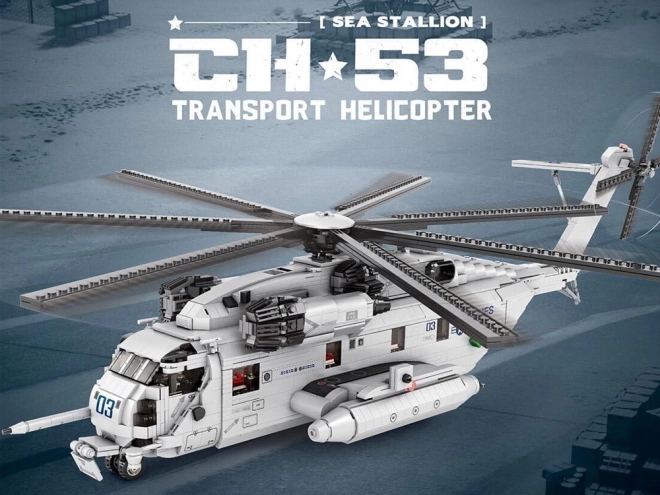 Tehnička građevinska igračka helikopter CH53