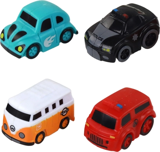 Četiri stilizirana autića