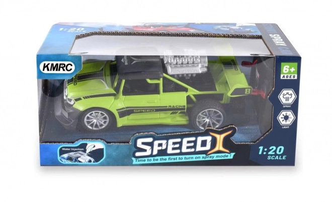 RC auto 1:20 s efektom dima crvene