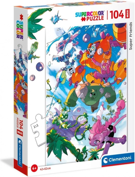 Puzzle CLEMENTONI Super Friends! MAXI 104 dijelova