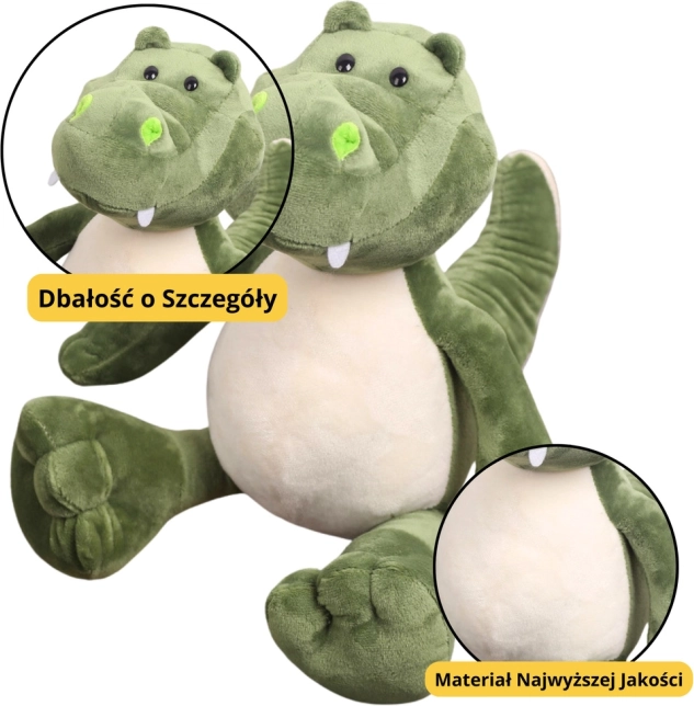 Krokodil pliš igračka 25cm