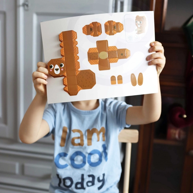 Woopie art&fun kreativni set origami 3D životinjice