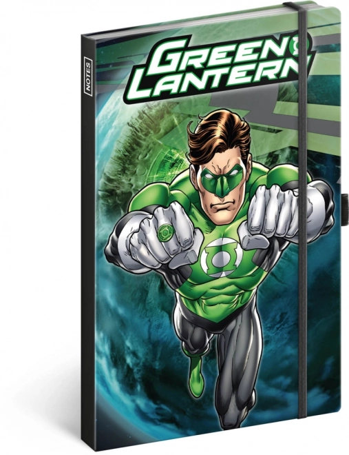 Bilježnica Green Lantern s linijama