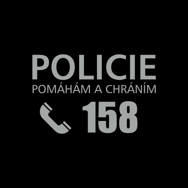 Dječji kostim policajac s kapom - češka tisk (S)