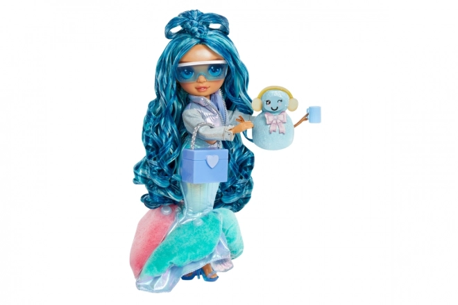 Rainbow High Zimska fashion lutka - Skyler (Plava)