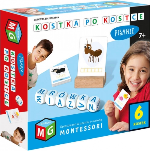 Igra s kockama - pisanje 6 kocaka GR0645