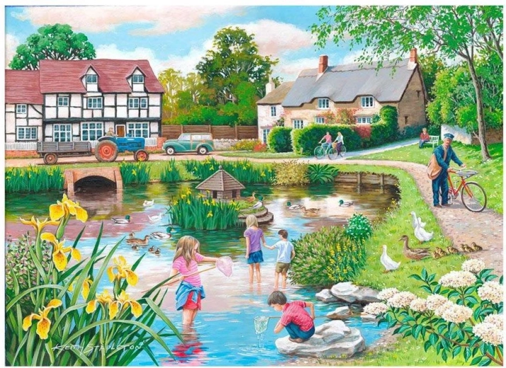 Puzzle Pačji ribnjak BIG 250 dijelova