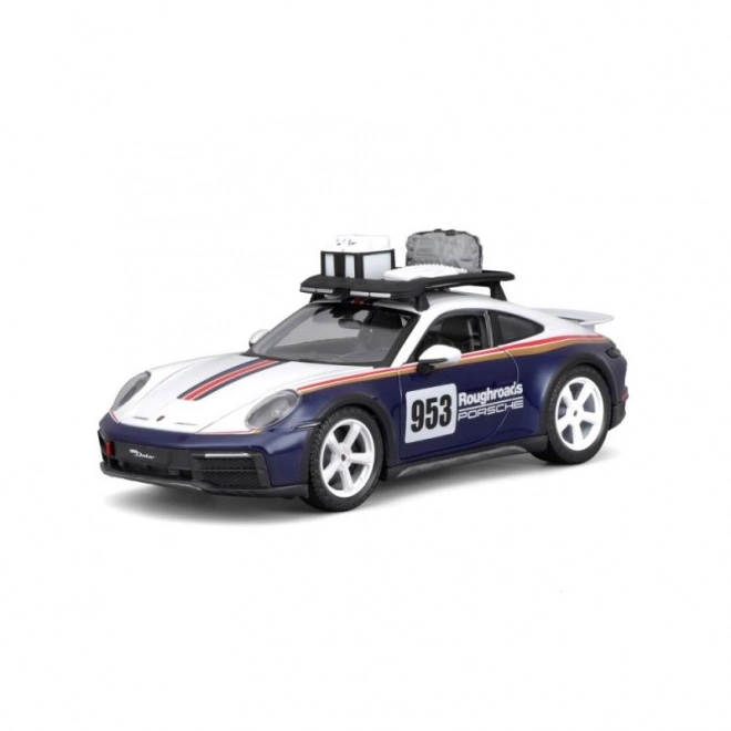 Bburago 1:24 Utrka - Porsche 911 Dakar - Plavi 953 Grubiputevi
