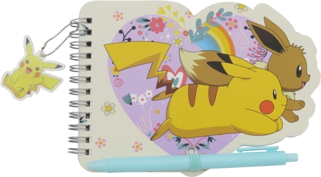 Pokémon set bilježnice i olovke Flowers