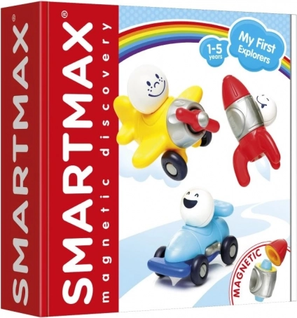 SmartMax Moji prvi pustolovi – magnetska konstruktorska slagalica za djecu (16 kom)