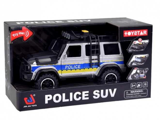 Terensko policijsko auto s svjetlima i zvukovima