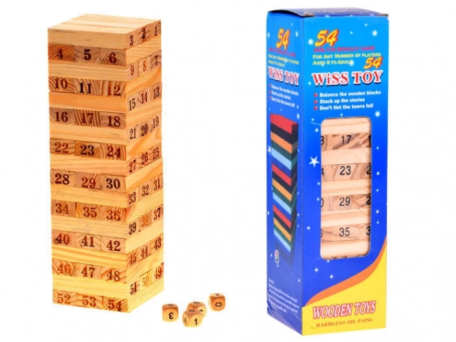 Drvene kockice Jenga Toranj