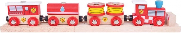 Veliki vatrogasni vlak Bigjigs Rail