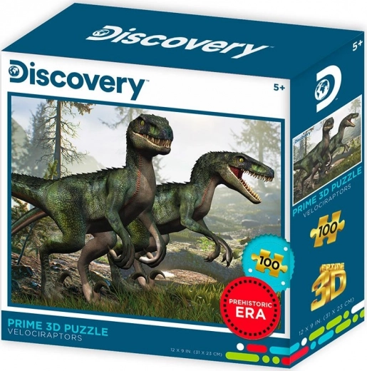 3D puzzle Velociraptoi 100 dijelova PRIME 3D