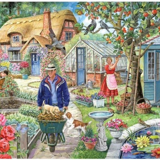 Puzzle U vrtu 1000 dijelova