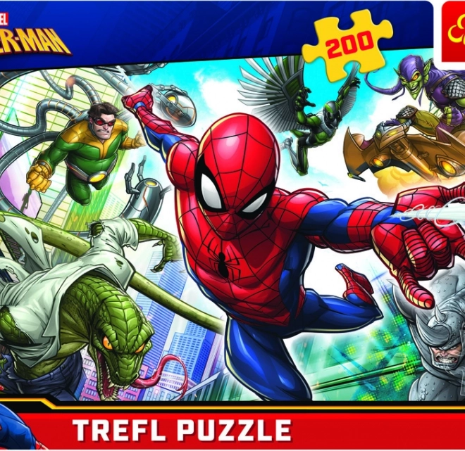 Puzzle Trefl 200 dijelova Spider-Man rođeni heroj