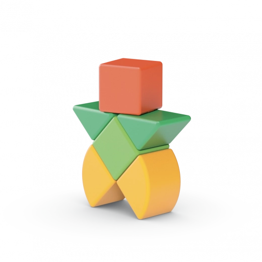 Uči oblike, boje i prostorno opažanje