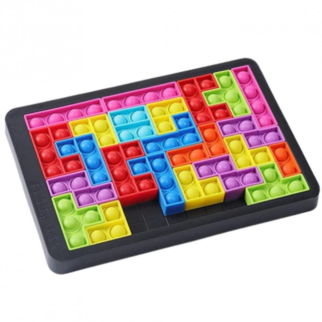 Senzorička igračka Tetris Pop-It Puzzle 3v1