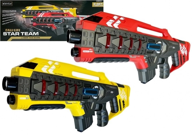 Set Laser Tag Pušaka za 4 Tima u Dvije Boje