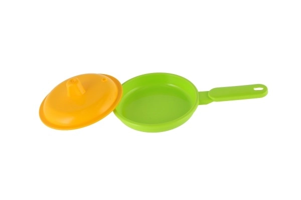 Set plastičnog posuđa u boji 12 kom u mrežici 12m+