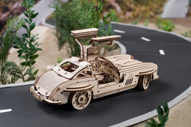 Ugears 3D drvene mehaničke puzzle Auto Winged Sports Coupe