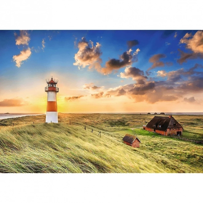 TREFL Puzzle Premium Plus Photo Odyssey: Svjetionik na otoku Sylt 1000 dijelova
