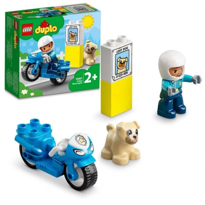 LEGO Duplo 10967 Policijski motocikl