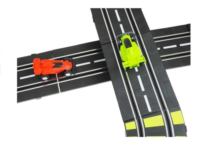 Trkaća staza 11 metara + 2 automobila Power Pack