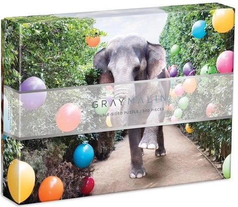Dvosmjerne puzzle U parku od Gray Malina 500 dijelova