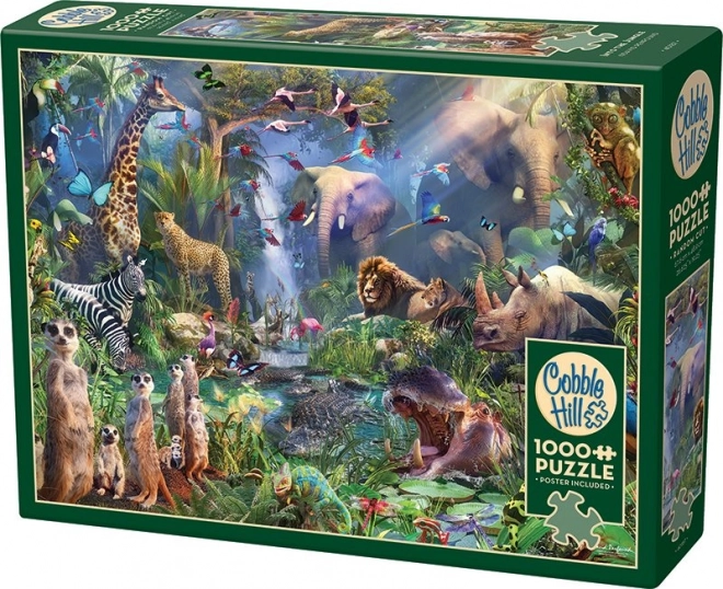 COBBLE HILL Puzzle U džungli 1000 dijelova