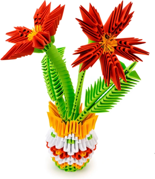 Origami 3D cvijeće PEXI – kreativni papirnati set