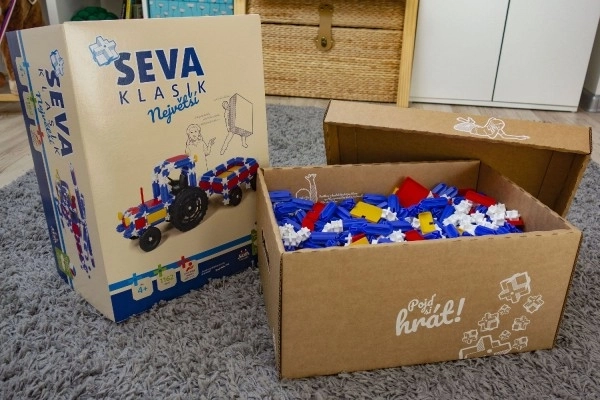Komplet SEVA CLASSIC – Najveći, 1162 dijelova