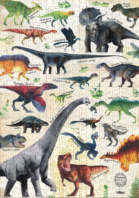 Puzzle dinosauri 500 dijelova