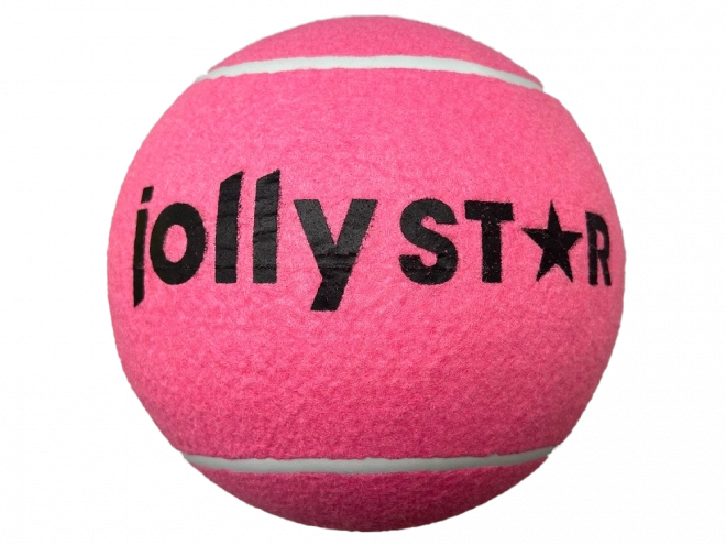 Teniska lopta XXL JollyStar ružičasta