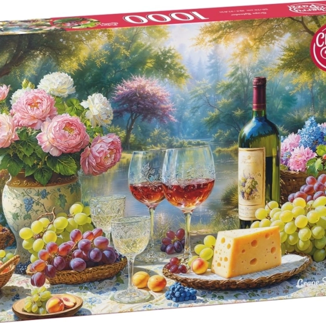 Cherry Pazzi puzzle vinska mrtva priroda 1000 dijelova