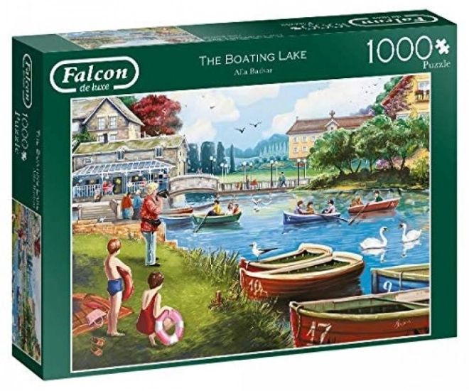 FALCON Puzzle Čamci na jezeru 1000 dijelova