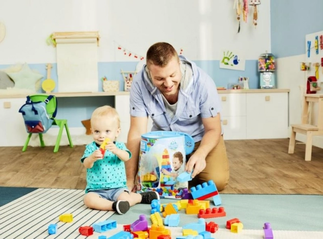 Mega Bloks Prvi Graditelji Kocke u plastičnoj vrećici 80 kom