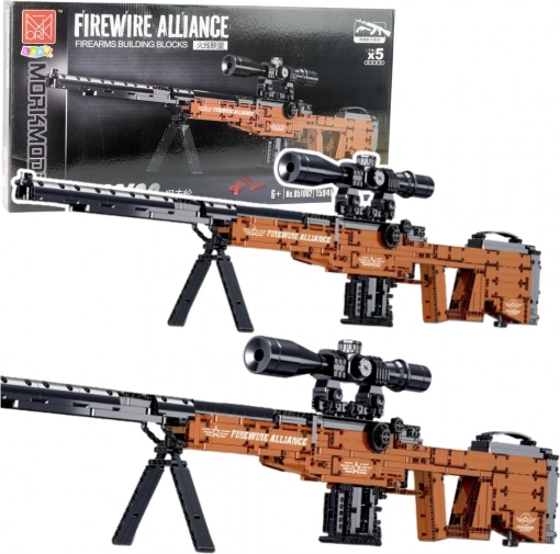 Konstruktorski set snajperska puška AWM s funkcijom pucanja 1594 dijela