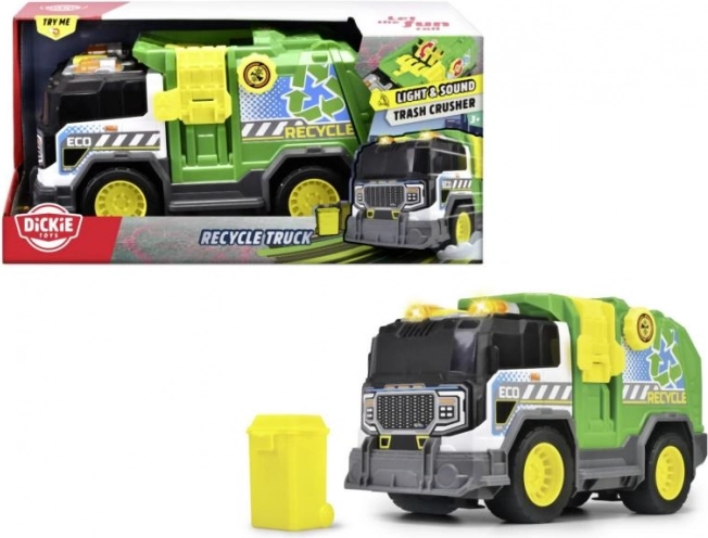 Zeleni reciklažni kamion Dickie Toys 30 cm