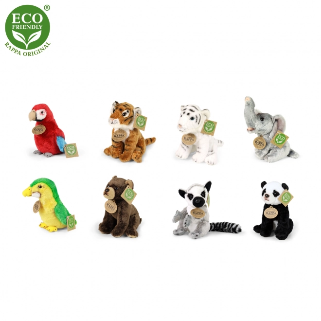 Plišane životinje egzotične 15 cm Eco-friendly